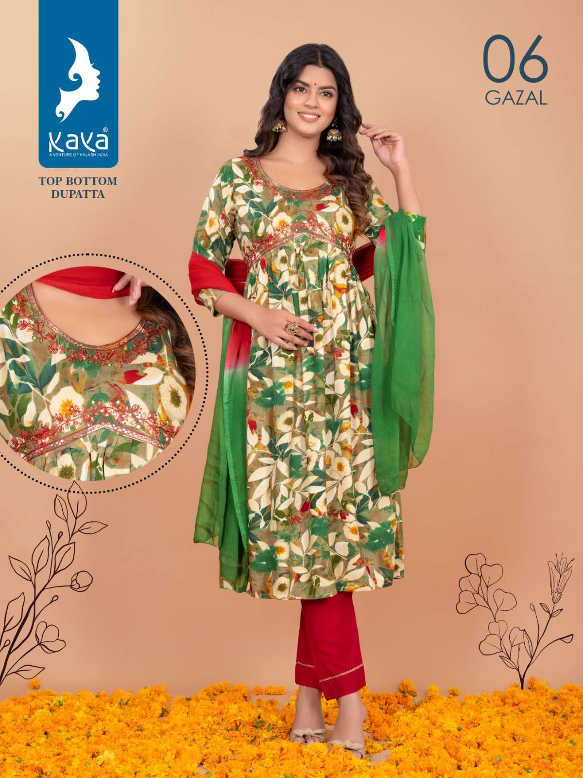 KAYA GAZAL ALAYA Kurti Wholesale catalog