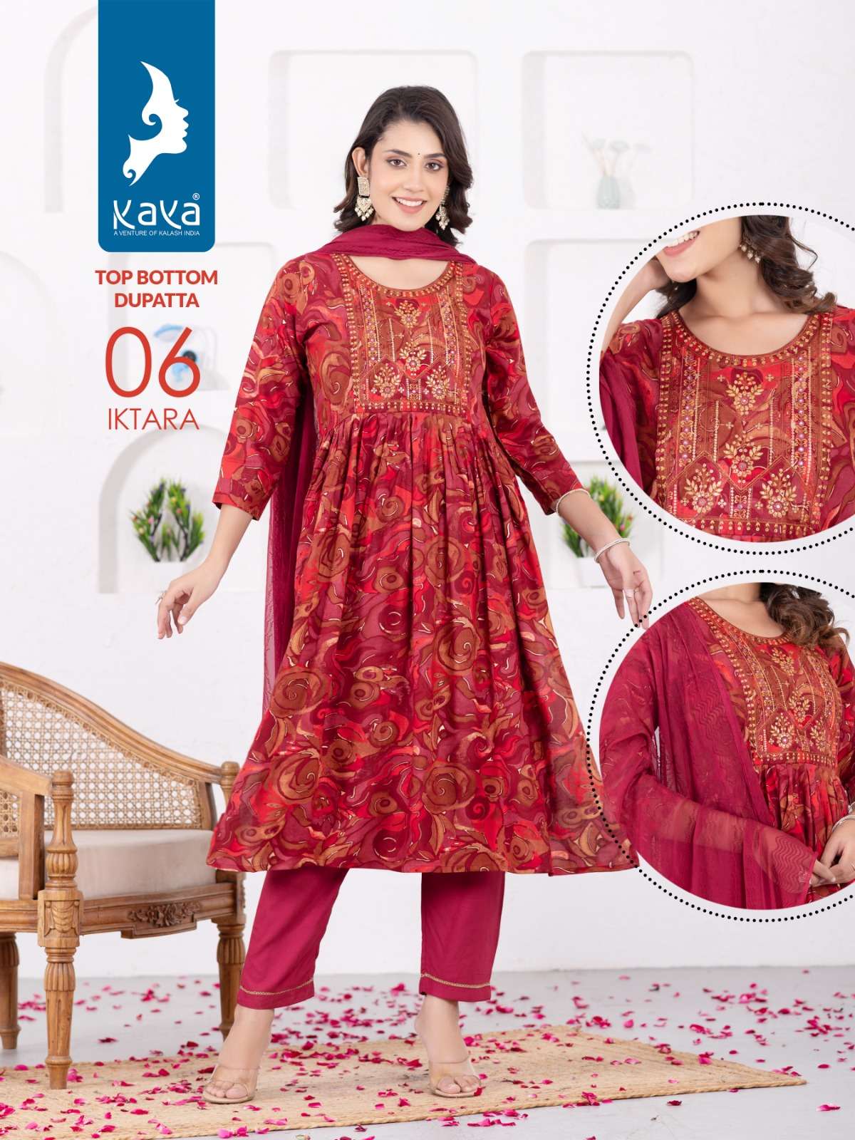 KAYA IKTARA Naira Cut Kurti Wholesale catalog