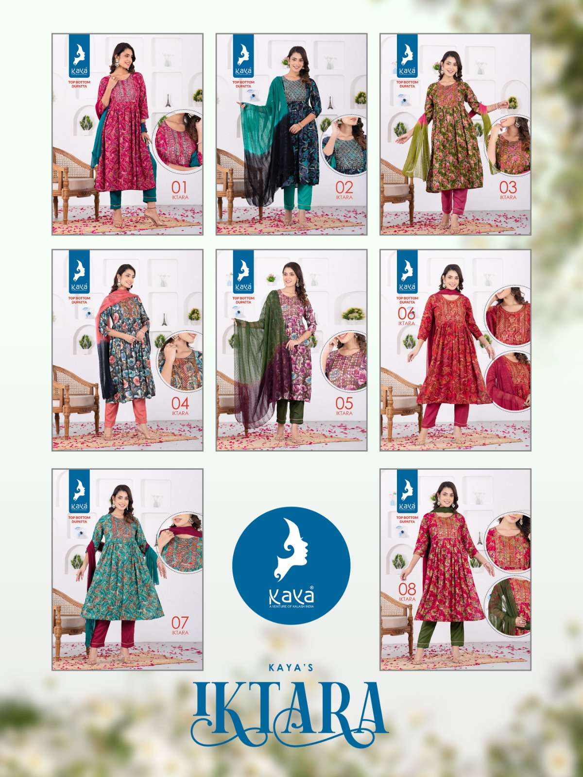 KAYA IKTARA Naira Cut Kurti Wholesale catalog