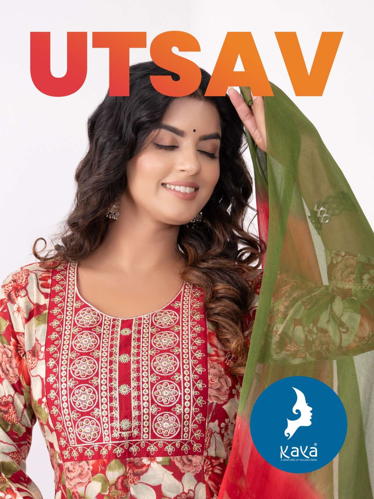 KAYA UTSAV ANARKALI  Kurti Wholesale catalog