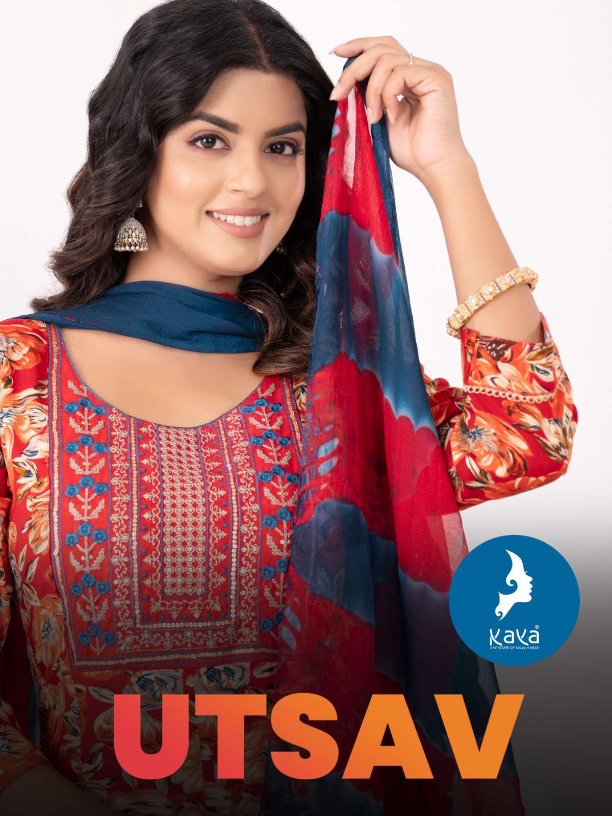 KAYA UTSAV ANARKALI  Kurti Wholesale catalog