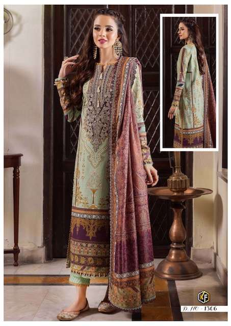 Keval Rangrez Vol 3 Karachi Cotton Dress Material Wholesale catalog