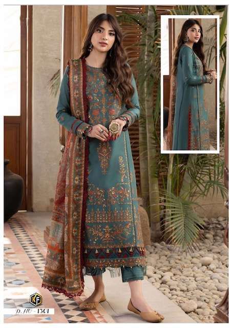 Keval Rangrez Vol 3 Karachi Cotton Dress Material Wholesale catalog