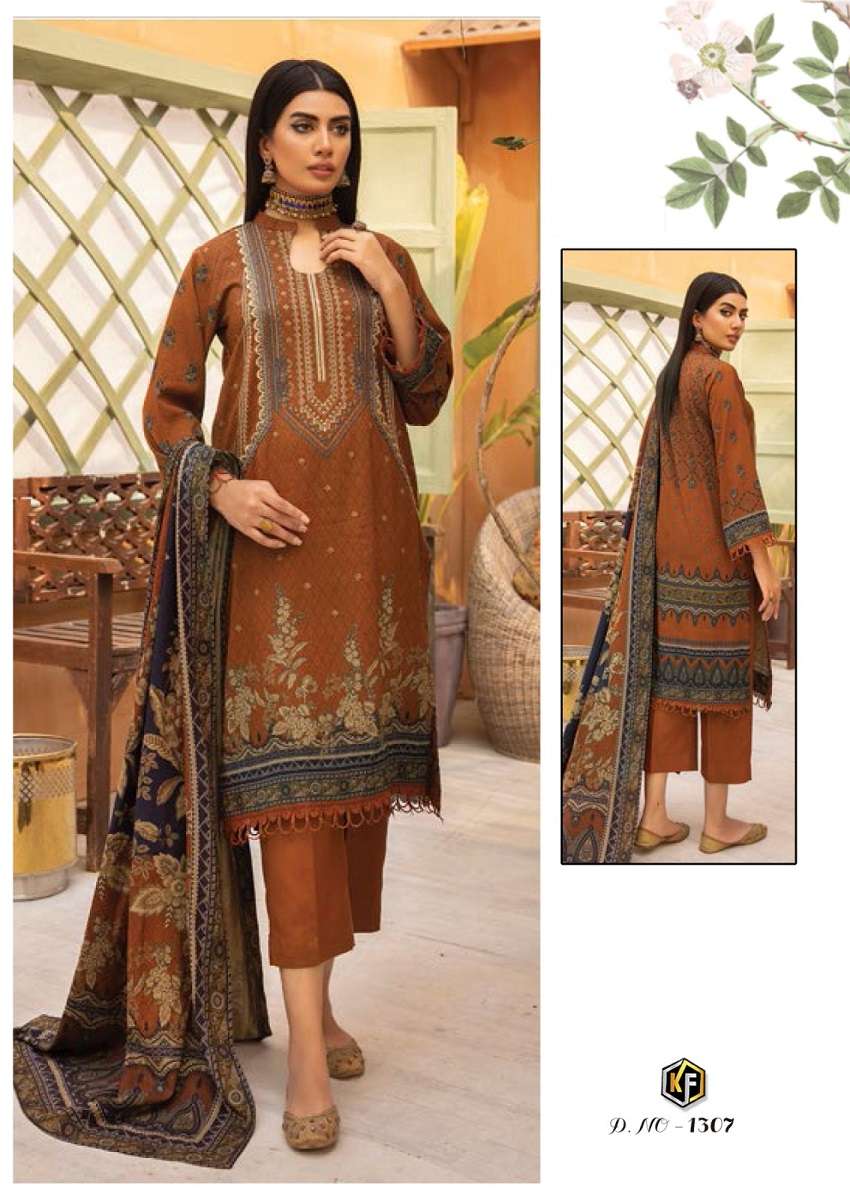Keval Rangrez Vol 3 Karachi Cotton Dress Material Wholesale catalog