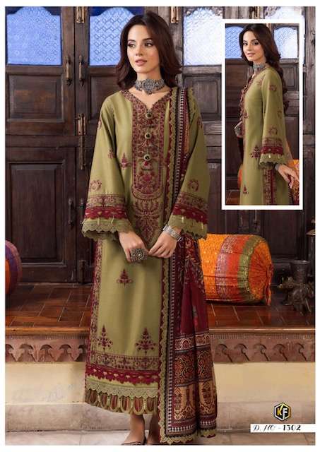 Keval Rangrez Vol 3 Karachi Cotton Dress Material Wholesale catalog