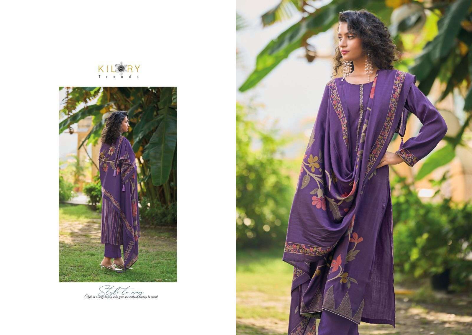 Kilory Zarina Vol 2 Digital Printed Dress Material Wholesale catalog