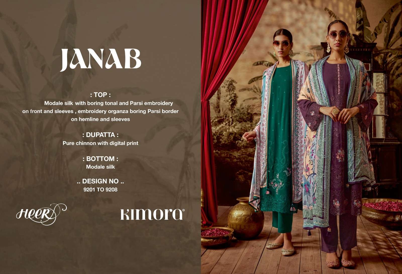 Kimora Heer Janab Designer Salwar Kameez Wholesale catalog