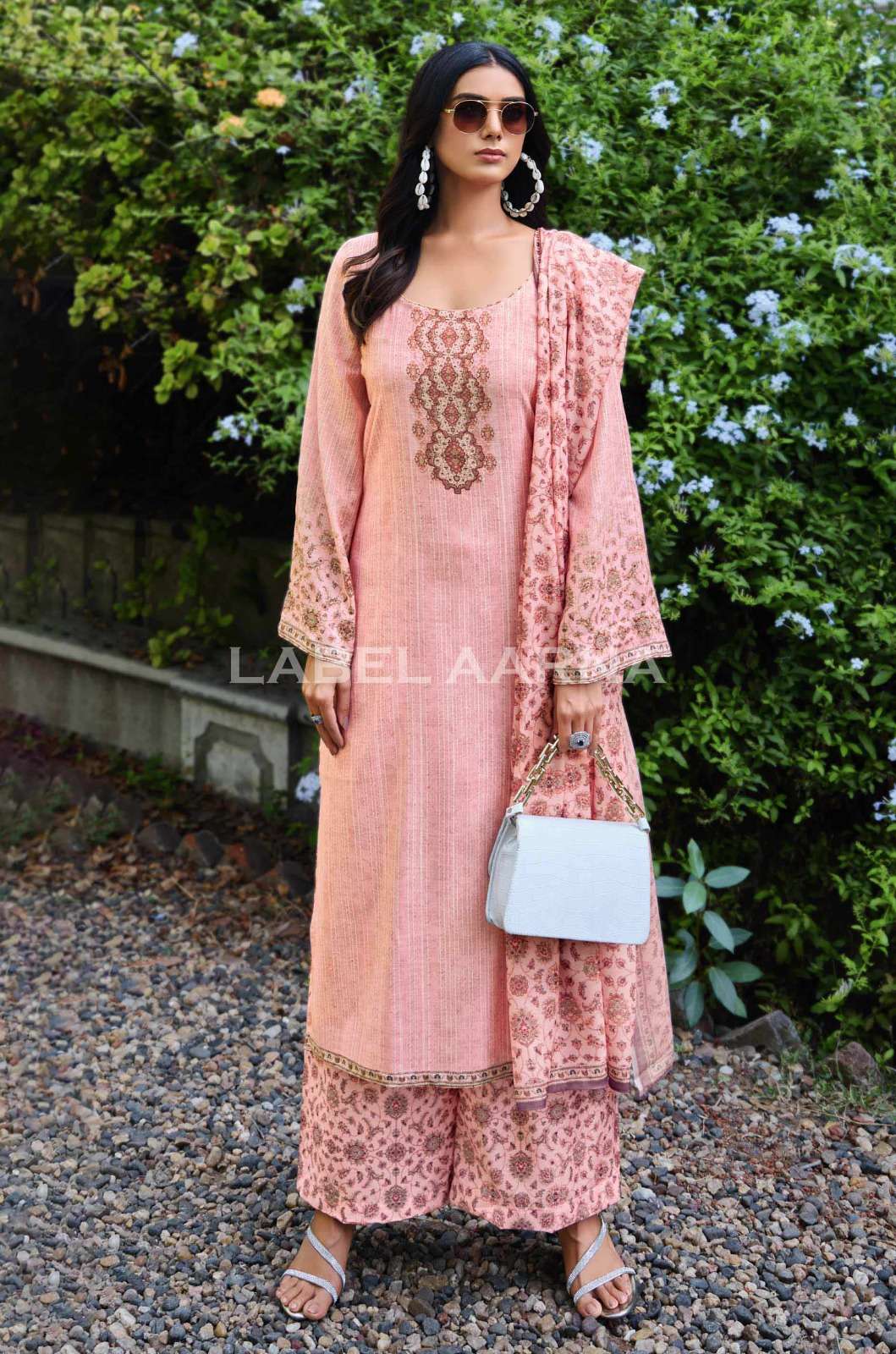 LA Digital Cotton Slub Dress Material wholesale catalog