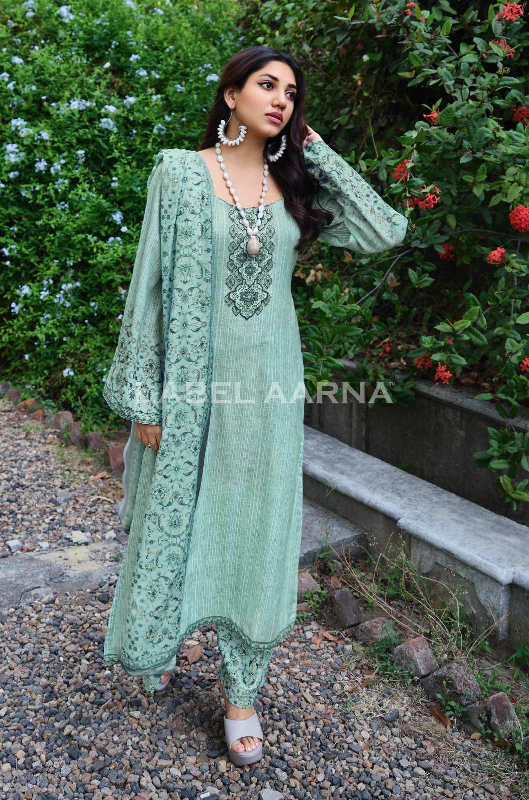 LA Digital Cotton Slub Dress Material wholesale catalog
