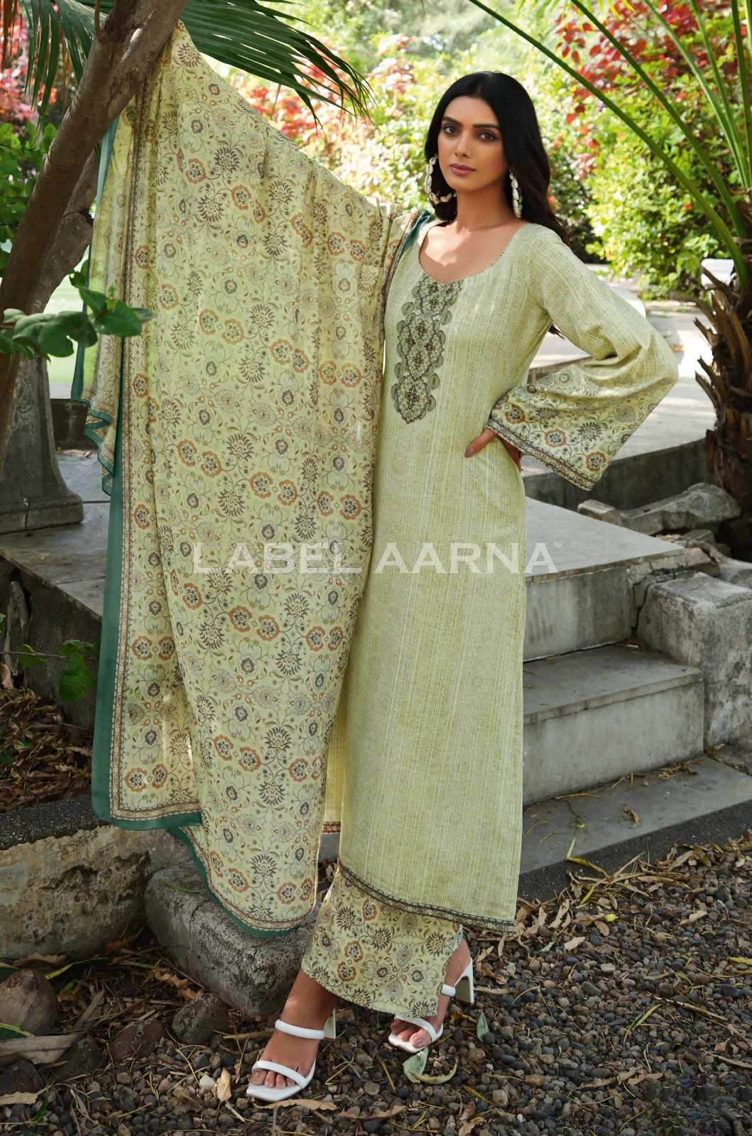 LA Digital Cotton Slub Dress Material wholesale catalog
