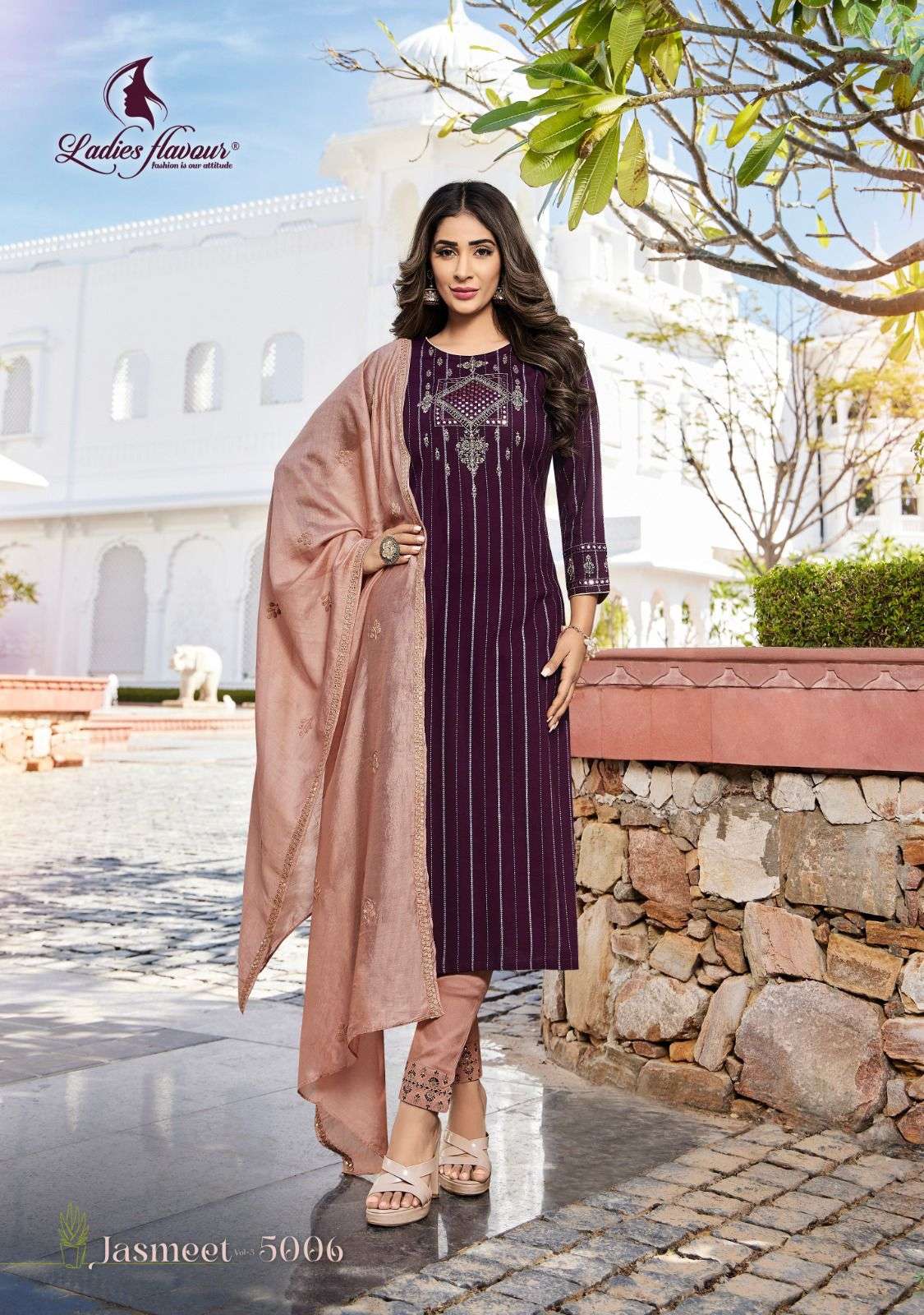 Ladies Flavour Jasmeet Vol 4 Kurti Wholesale catalog