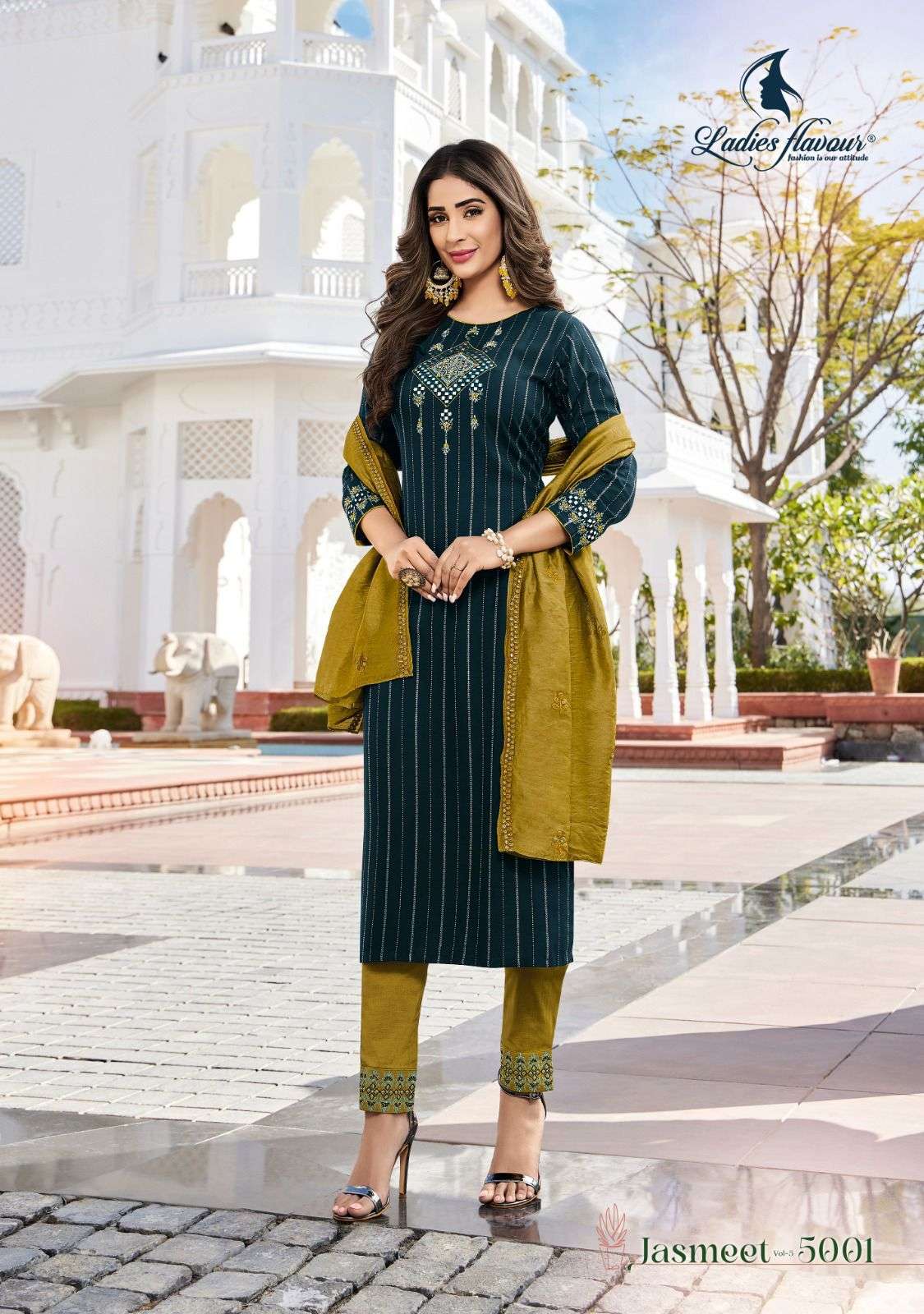Ladies Flavour Jasmeet Vol 4 Kurti Wholesale catalog