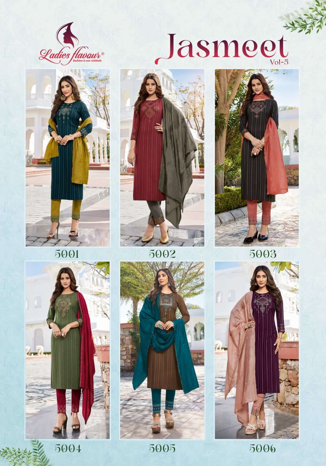 Ladies Flavour Jasmeet Vol 4 Kurti Wholesale catalog