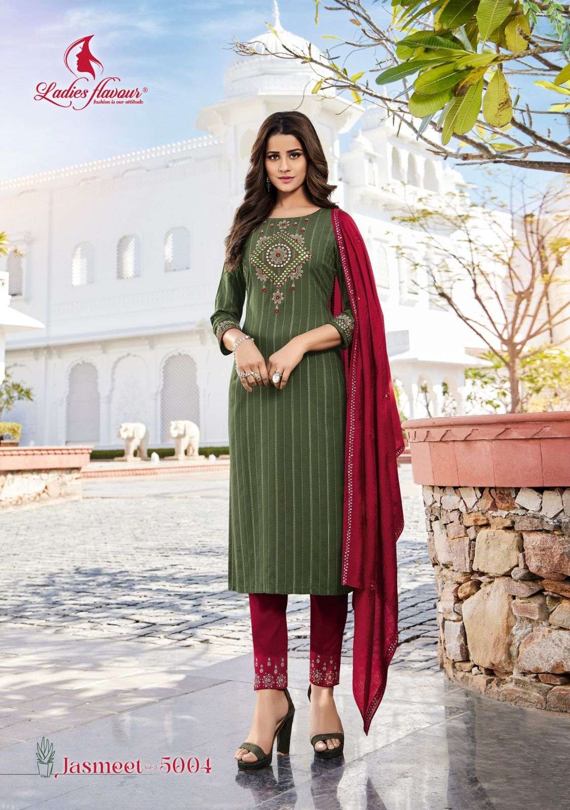 Ladies Flavour Jasmeet Vol 4 Kurti Wholesale catalog