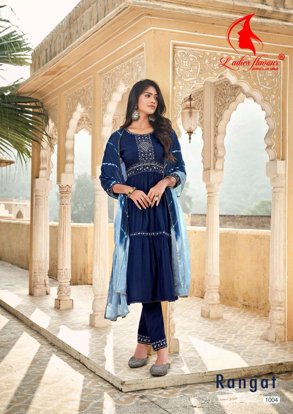 Ladies Flavour Rangat Kurti Wholesale catalog