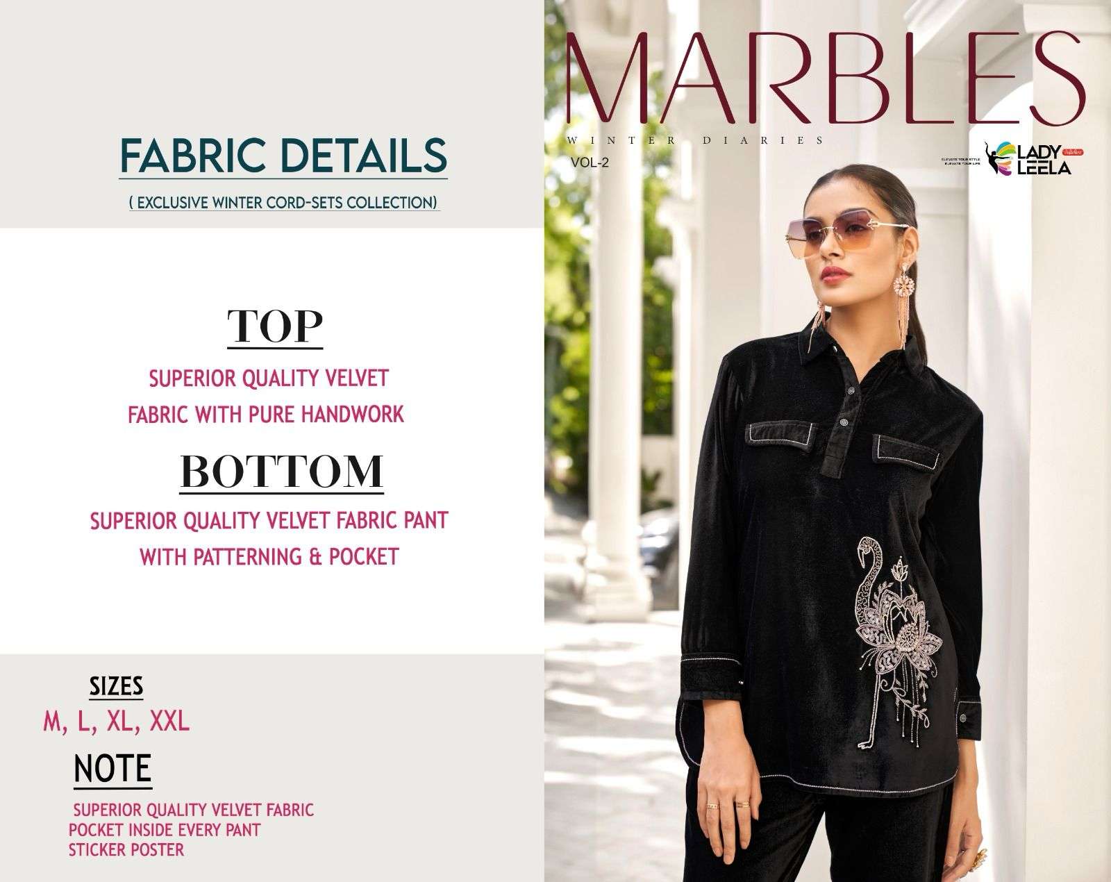 LADY LEELA MARBLES-2 Co ord Set Wholesale catalog