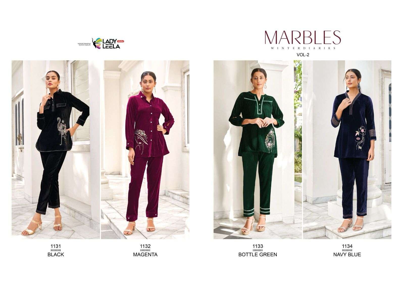 LADY LEELA MARBLES-2 Co ord Set Wholesale catalog
