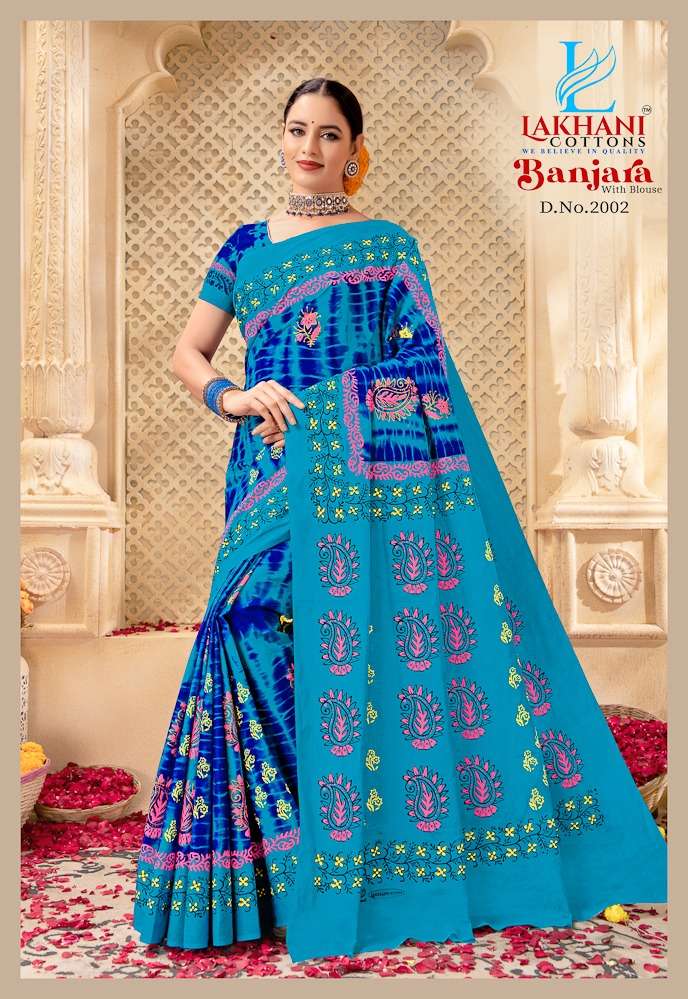Lakhani Banjara Vol-2 -Cotton Saree -Wholesale Catalog