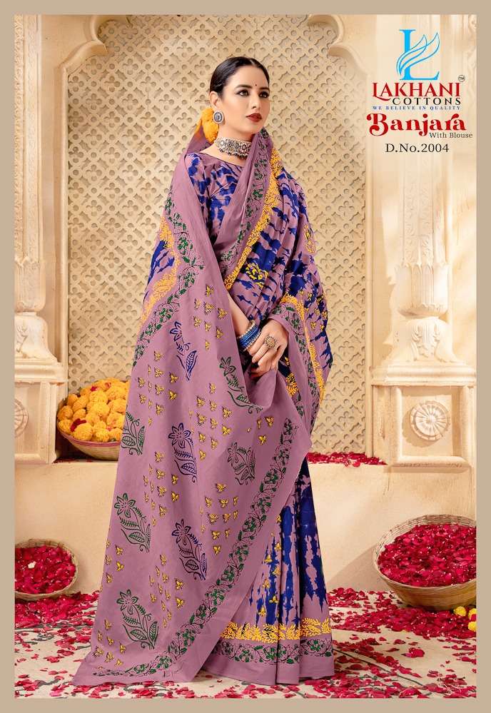 Lakhani Banjara Vol-2 -Cotton Saree -Wholesale Catalog