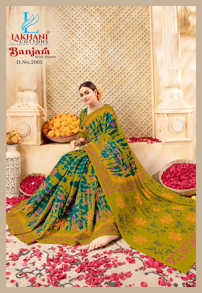 Lakhani Banjara Vol-2 -Cotton Saree -Wholesale Catalog
