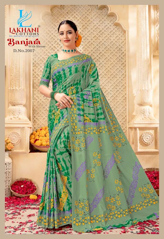 Lakhani Banjara Vol-2 -Cotton Saree -Wholesale Catalog
