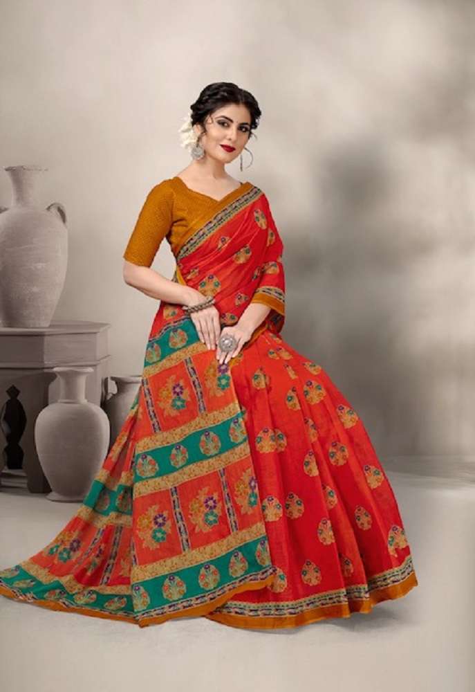 Lakhani Foolmani -Cotton Saree -Wholesale Catalog