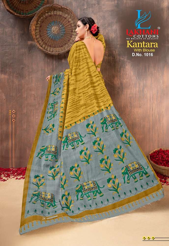 Lakhani Kantara -Cotton Saree -Wholesale Catalog
