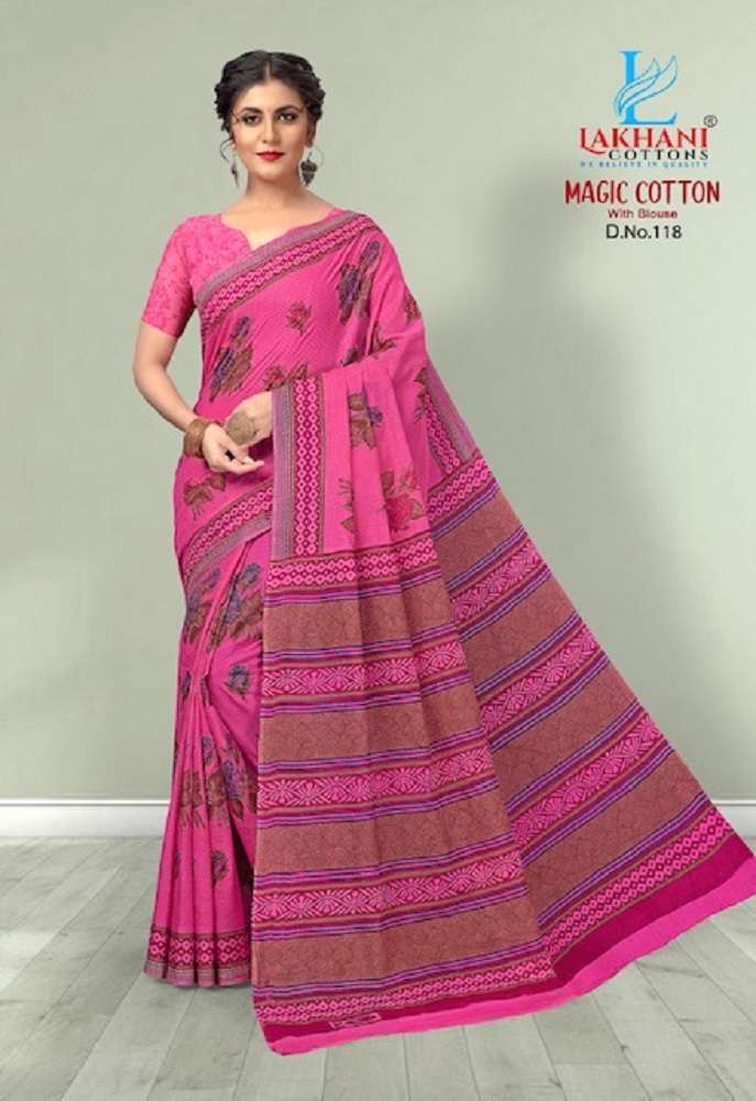 Lakhani Magic -Cotton Saree -Wholesale Catalog