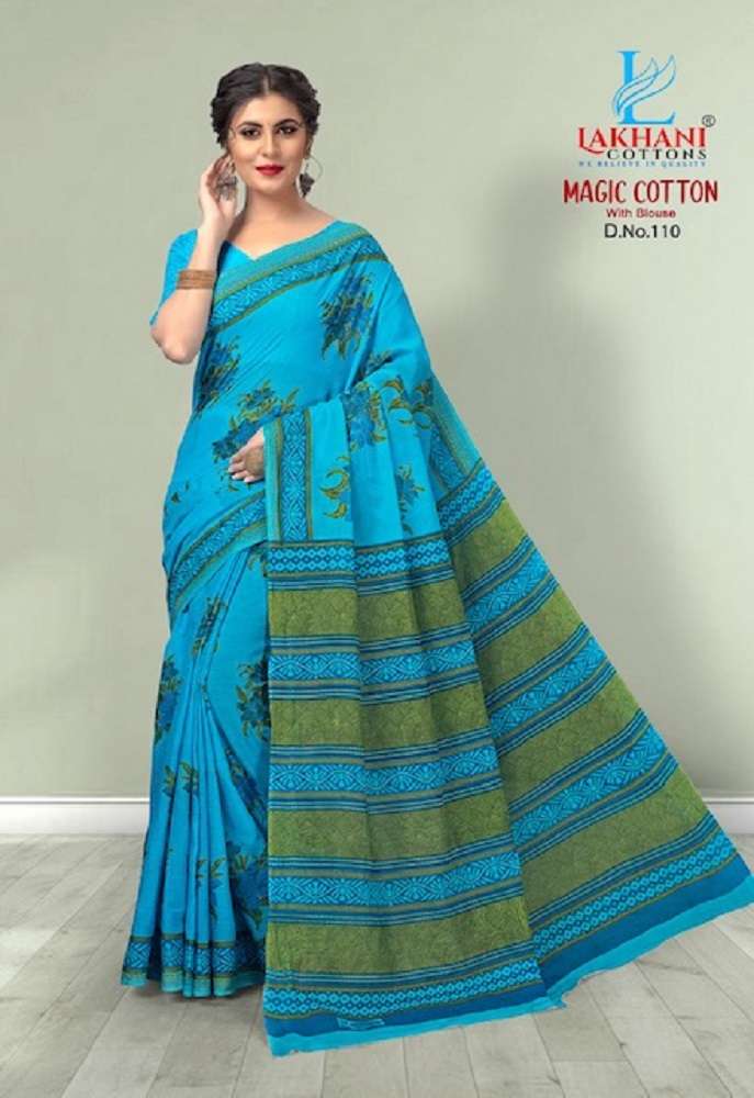 Lakhani Magic -Cotton Saree -Wholesale Catalog
