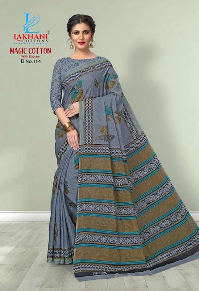 Lakhani Magic -Cotton Saree -Wholesale Catalog