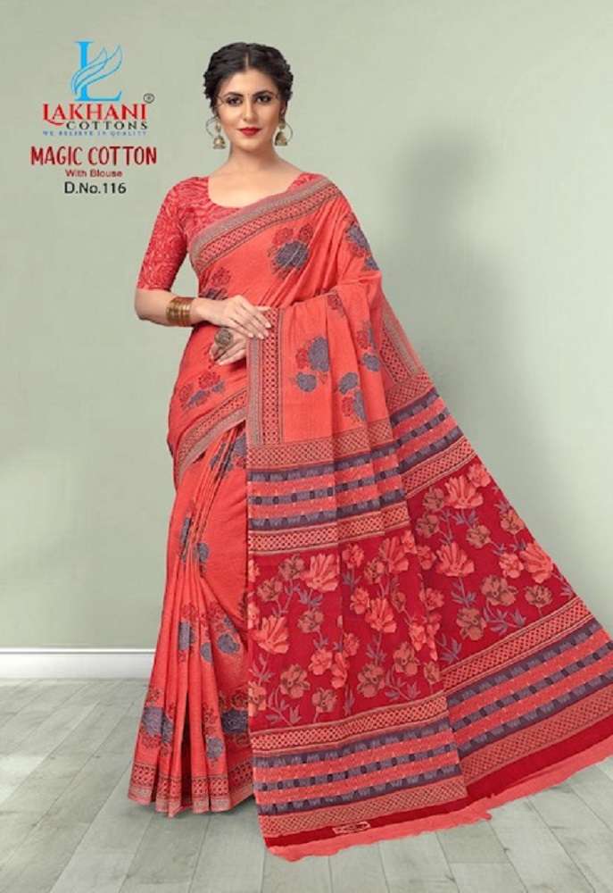 Lakhani Magic -Cotton Saree -Wholesale Catalog
