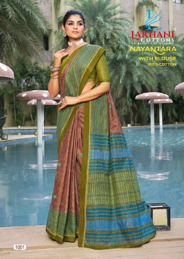 Lakhani Nayantara -Cotton Saree -Wholesale Catalog