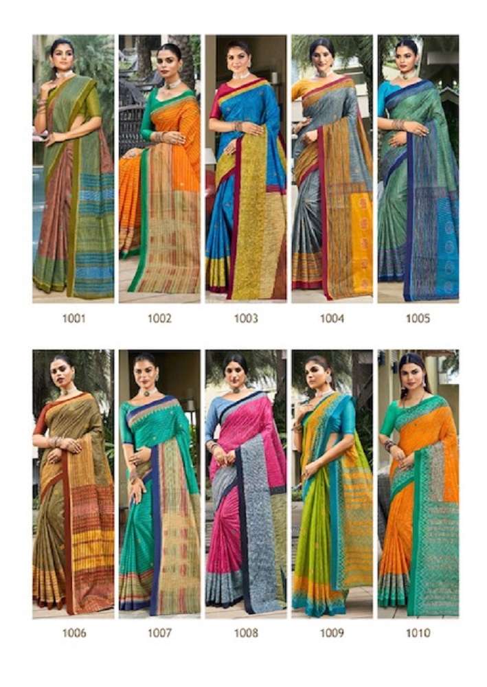 Lakhani Nayantara -Cotton Saree -Wholesale Catalog