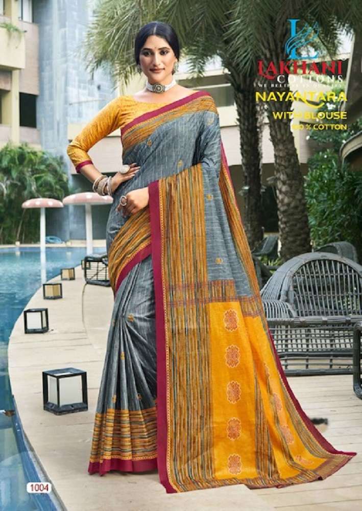 Lakhani Nayantara -Cotton Saree -Wholesale Catalog