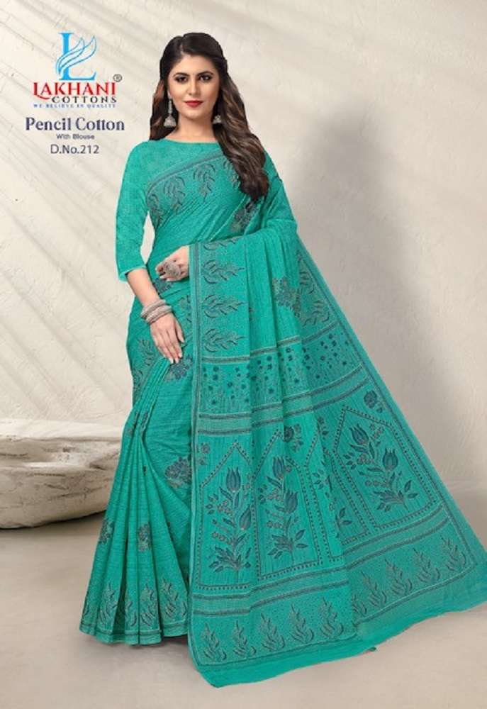 Lakhani Pencil Cotton Vol-2 -Saree -Wholesale Catalog