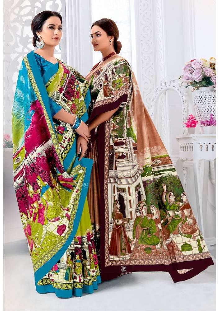 Lakhani Samantha Vol-4 -Cotton Saree -Wholeslae Catalog
