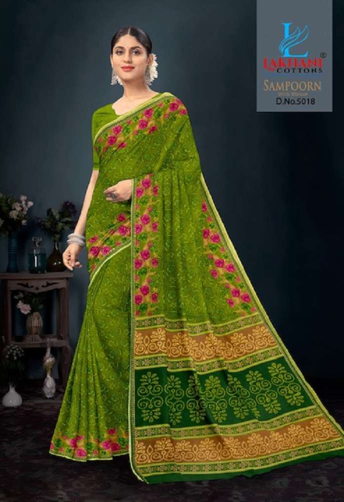 Lakhani Sampoorn -Cotton Saree -Wholesale Catalog