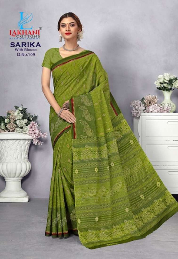 Lakhani Sarika -Cotton Saree -Wholesale Catalog
