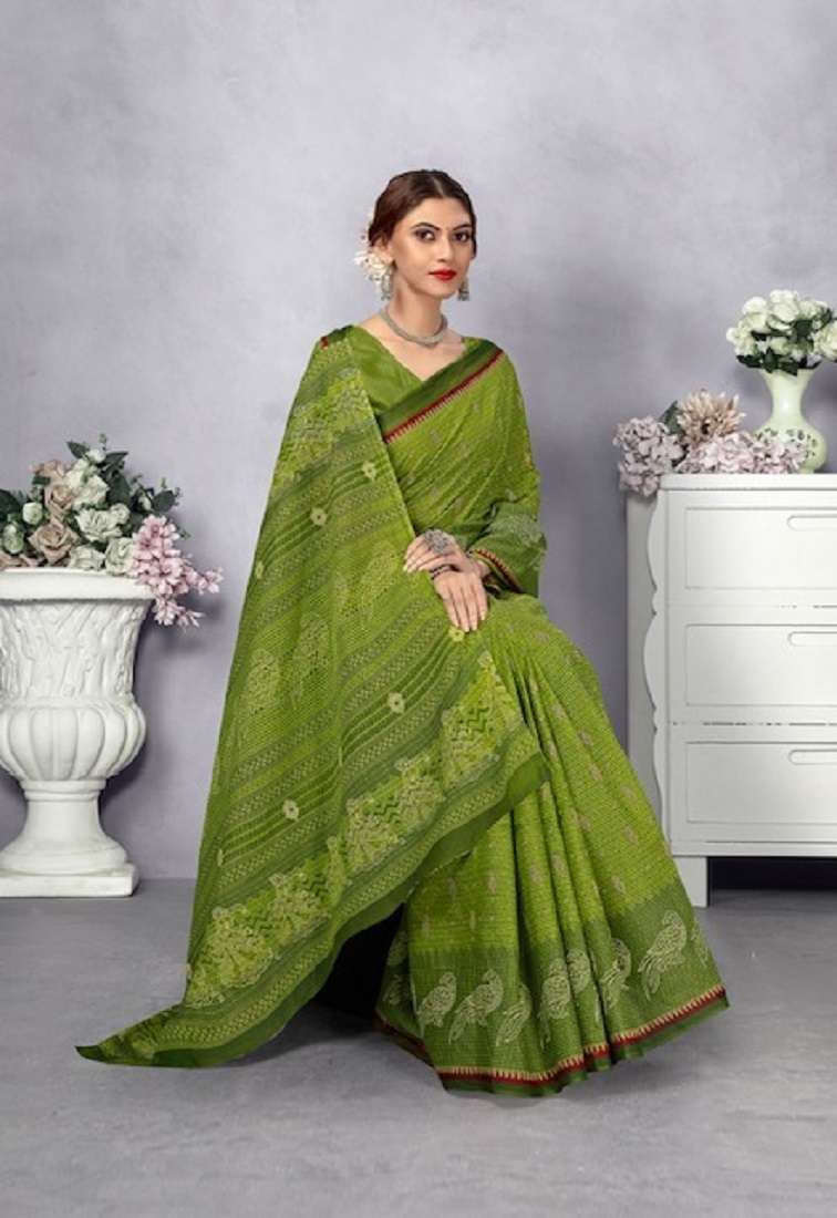 Lakhani Sarika -Cotton Saree -Wholesale Catalog