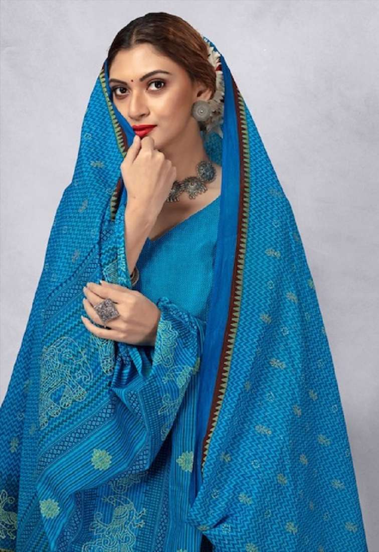 Lakhani Sarika -Cotton Saree -Wholesale Catalog