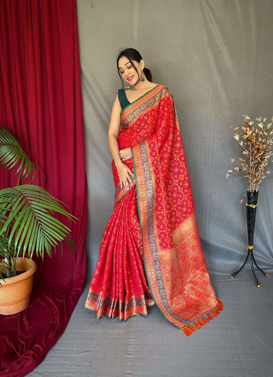 Maahi 126 Party Wear Designer Patola Silk Saree  Wholesale catalog