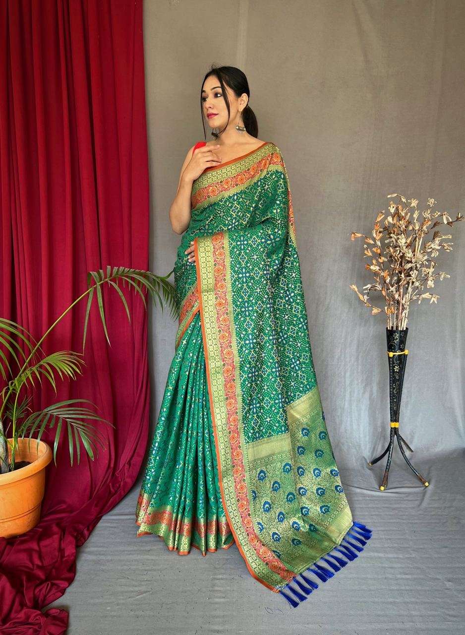 Maahi 126 Party Wear Designer Patola Silk Saree  Wholesale catalog