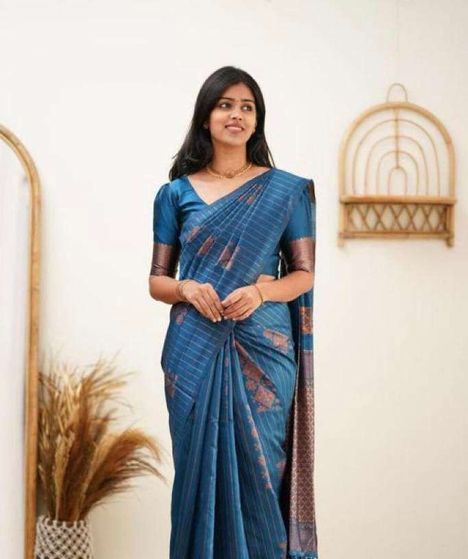 Macazo 593 Kanjivaram Banarasi Silk Saree Wholesale catalog