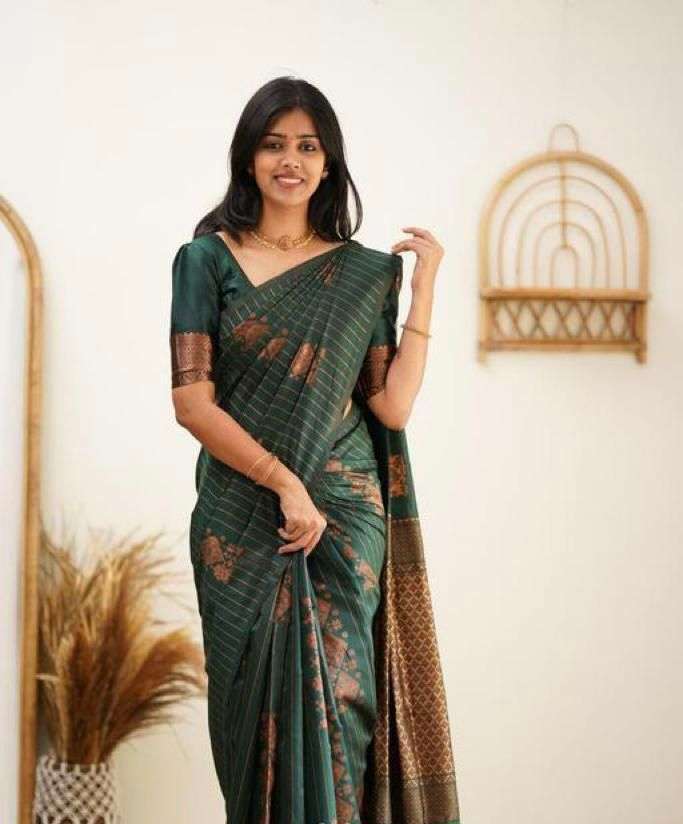 Macazo 593 Kanjivaram Banarasi Silk Saree Wholesale catalog