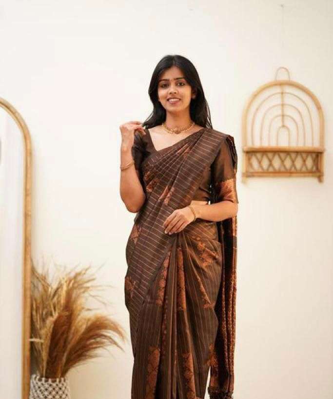 Macazo 593 Kanjivaram Banarasi Silk Saree Wholesale catalog