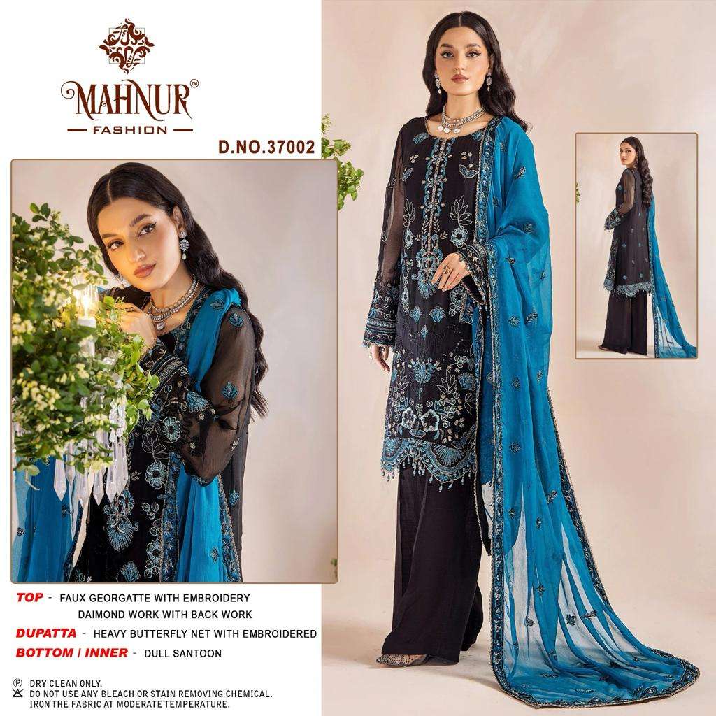 Mahnur Vol 37 Heavy Georgette Pakistani Salwar Kameez Wholesale catalog