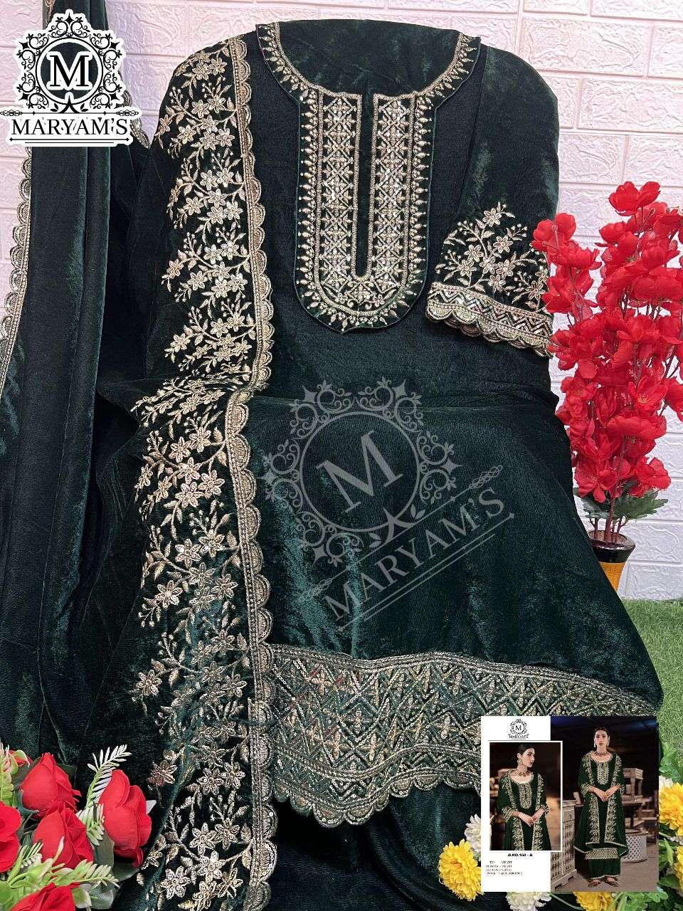 MARYAM’S - 160 Exclusively Pakistani Suits Wholesale catalog