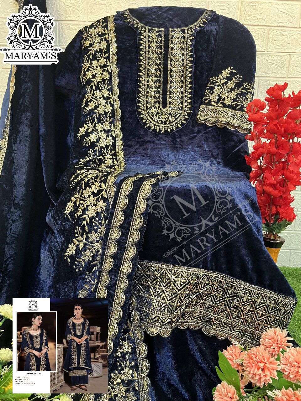MARYAM’S - 160 Exclusively Pakistani Suits Wholesale catalog