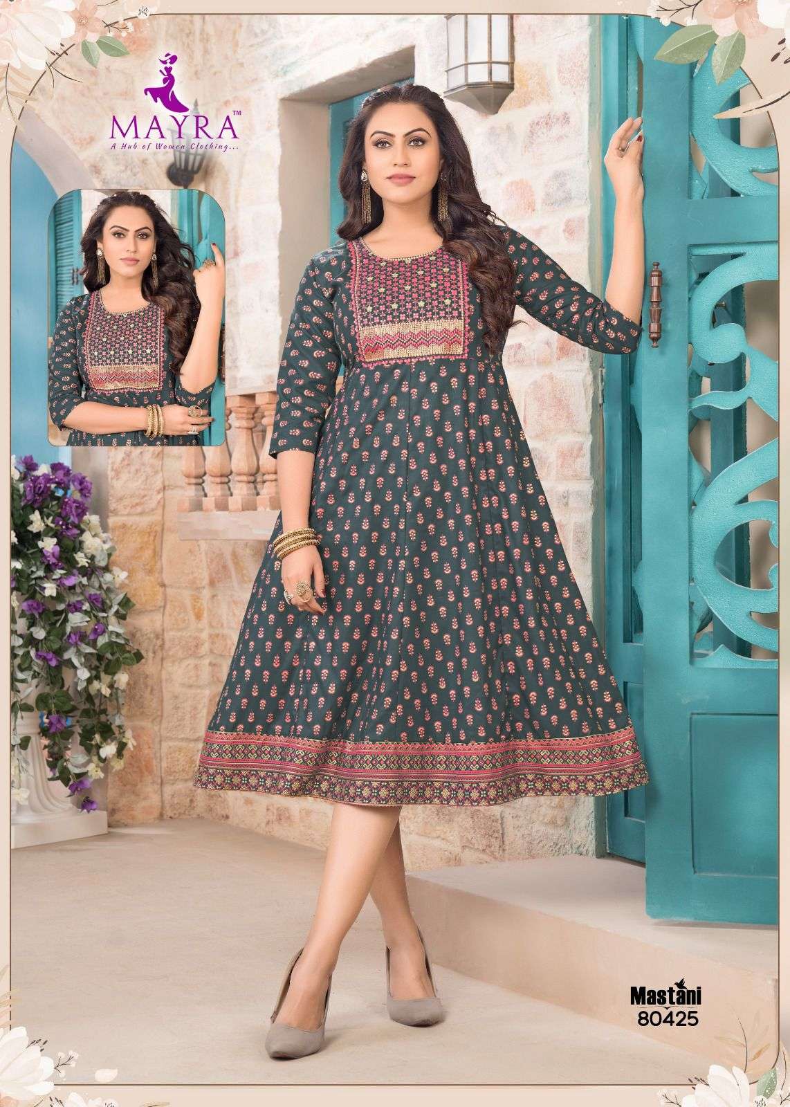 Mayra Mastani 2 Viscose Anarkali Kurti Wholesale catalog