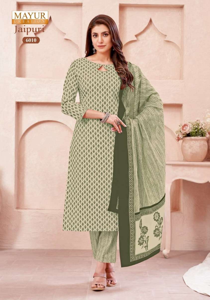 Mayur Jaipuri Vol-6 -Dress Material -Wholesale Catalog